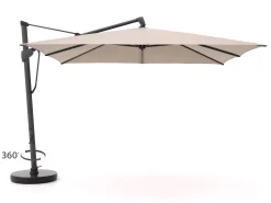 Glatz Sombrano S+ Easy zweefparasol 350x350cm
