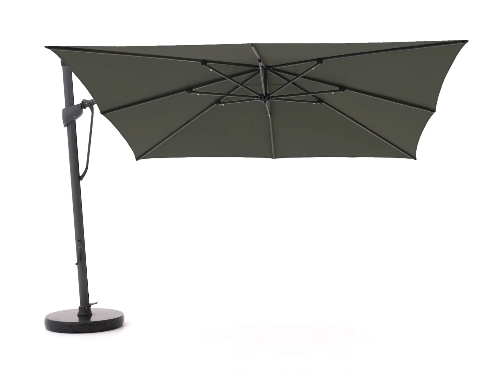 Glatz Sombrano S+ Easy zweefparasol 350x350cm