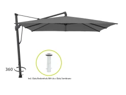 Glatz Sombrano S+ Easy zweefparasol 300x300cm