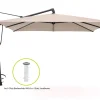 Glatz Sombrano S+ Easy zweefparasol 350x350cm