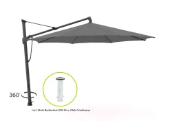 Glatz Sombrano S+ Easy zweefparasol ø 350cm