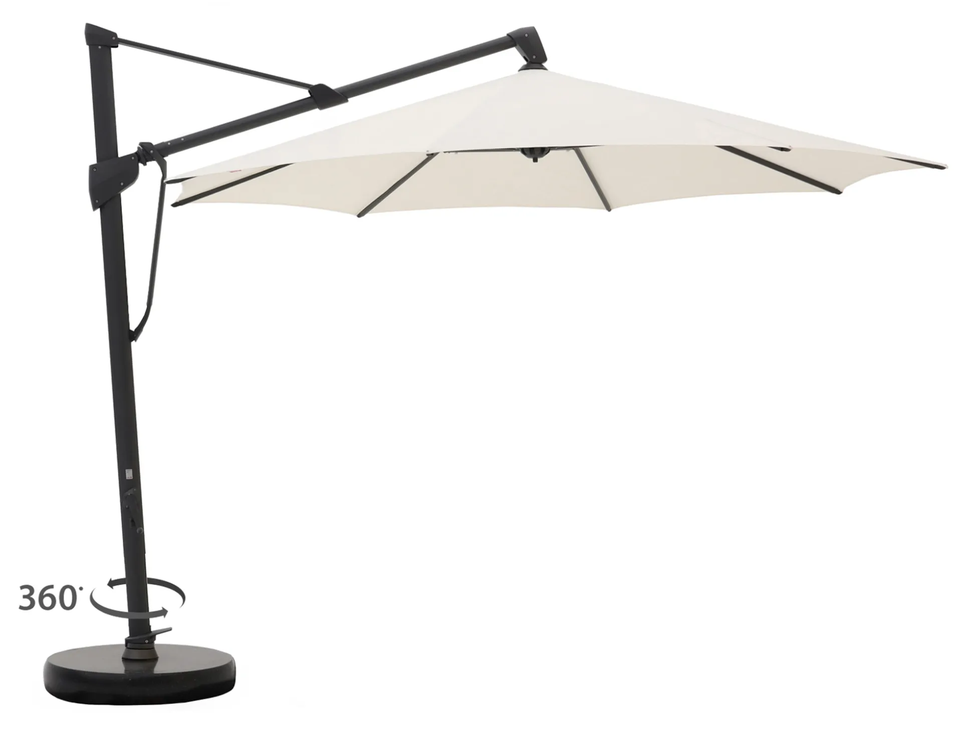 Glatz Sombrano S+ Easy zweefparasol ø 400cm