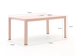 Hartman Alexandra dining tuintafel 170x100x75cm