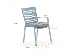Hartman Alexandra dining tuinset 5-delig