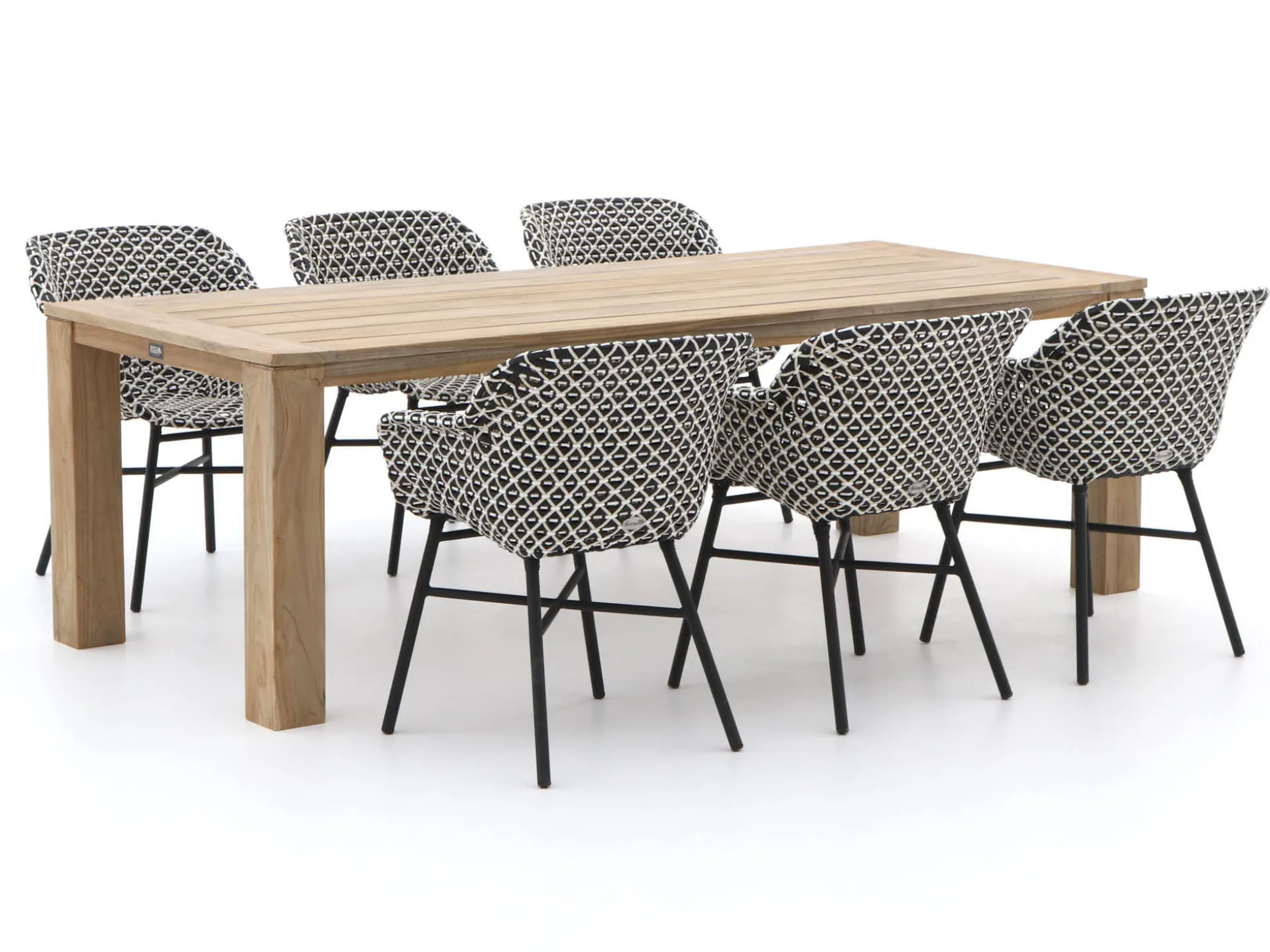 Hartman Delphine/ROUGH-X 240cm dining tuinset 7-delig