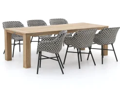 Hartman Delphine/ROUGH-X 240cm dining tuinset 7-delig