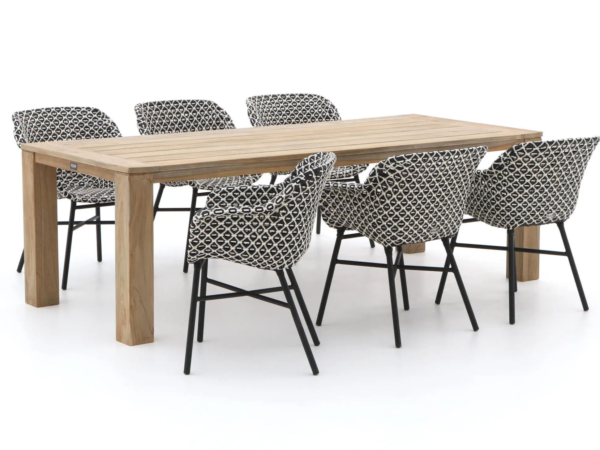 Hartman Delphine/ROUGH-X 240cm dining tuinset 7-delig