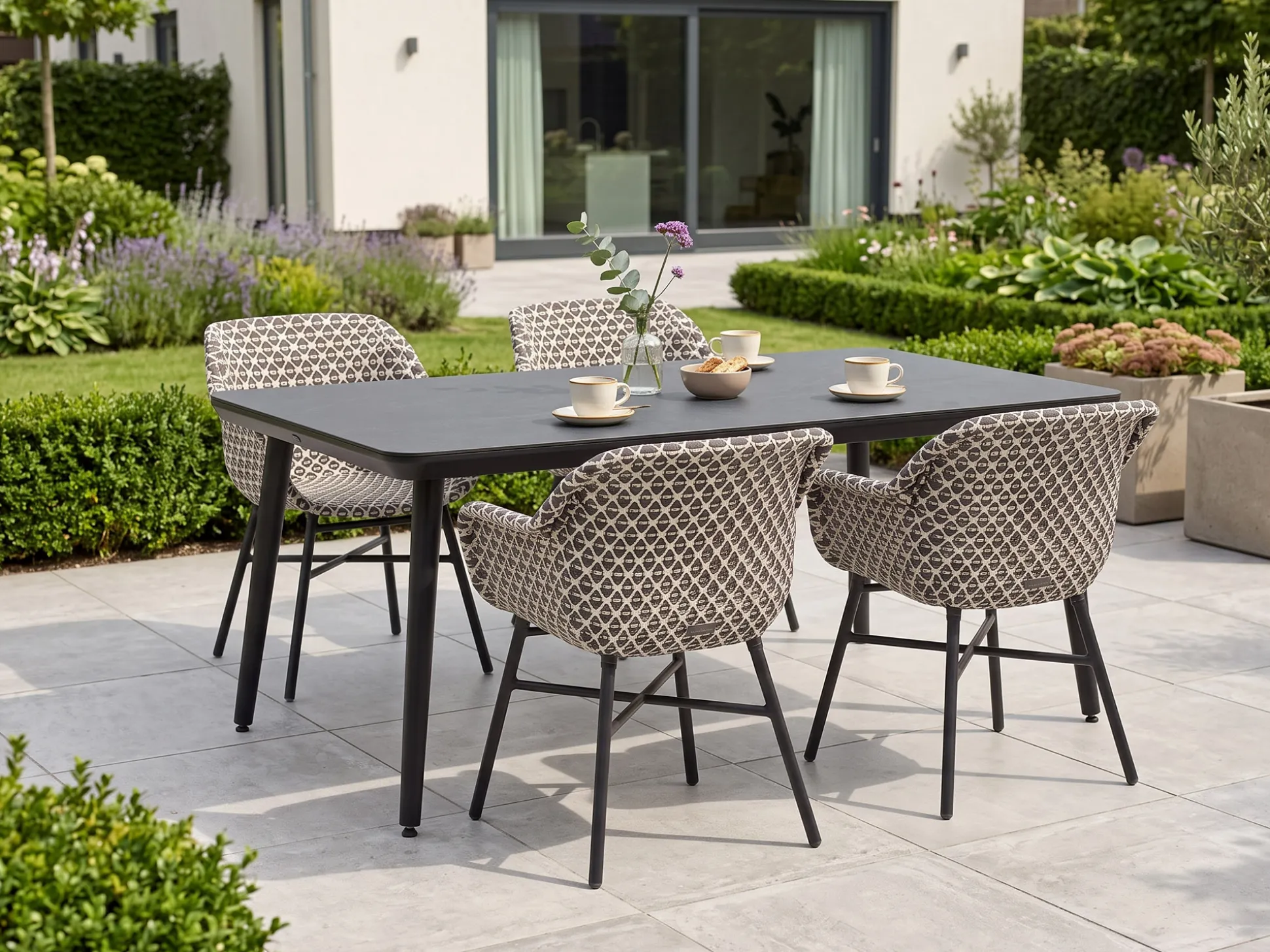 Hartman Delphine/Sophie Studio 170cm dining tuinset 5-delig