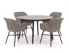 Hartman Delphine/Sophie Studio ø128cm dining tuinset 5-delig