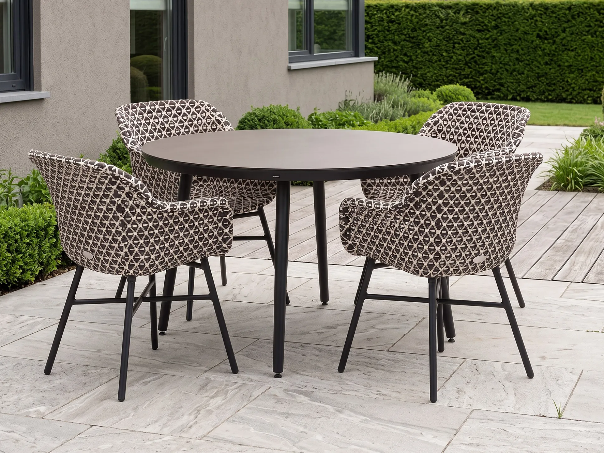 Hartman Delphine/Sophie Studio ø128cm dining tuinset 5-delig
