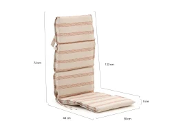 Hartman Fiber tuinkussen hoog 123x50cm