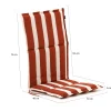 Hartman Fiber tuinkussen hoog 123x50cm