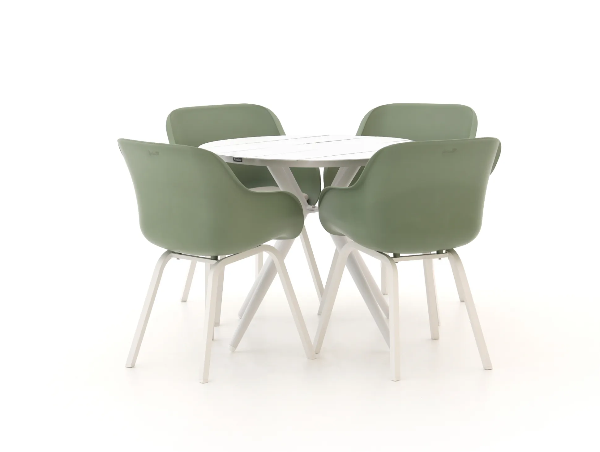 Hartman Le Soleil Element/Sora ø90cm dining tuinset 5-delig