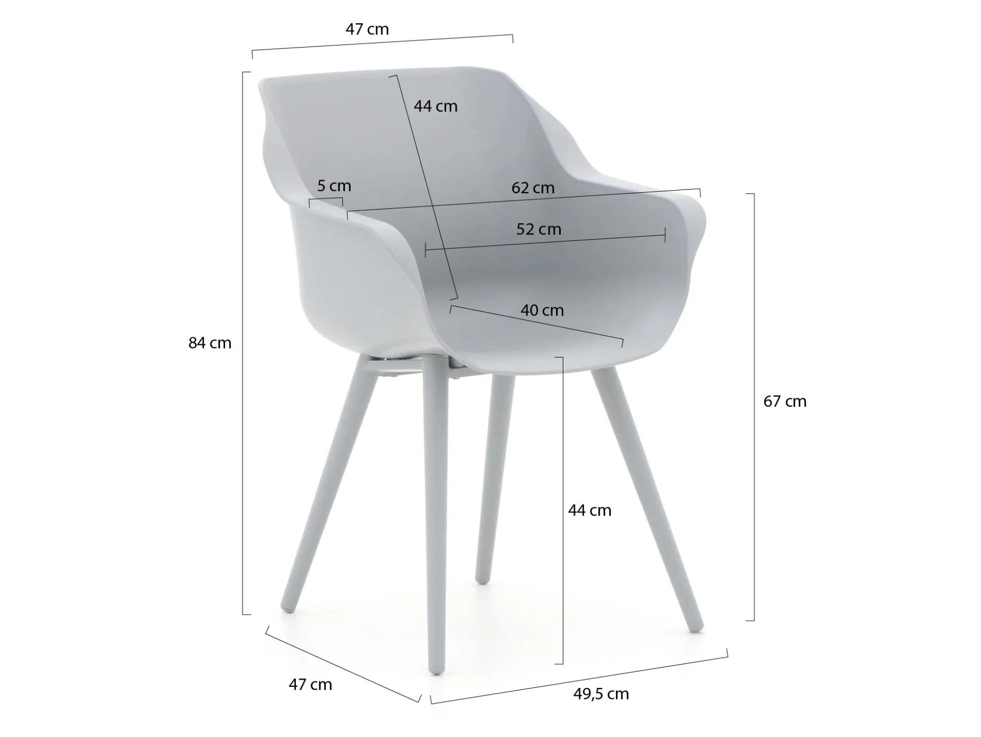 Hartman Sophie Studio dining tuinstoel