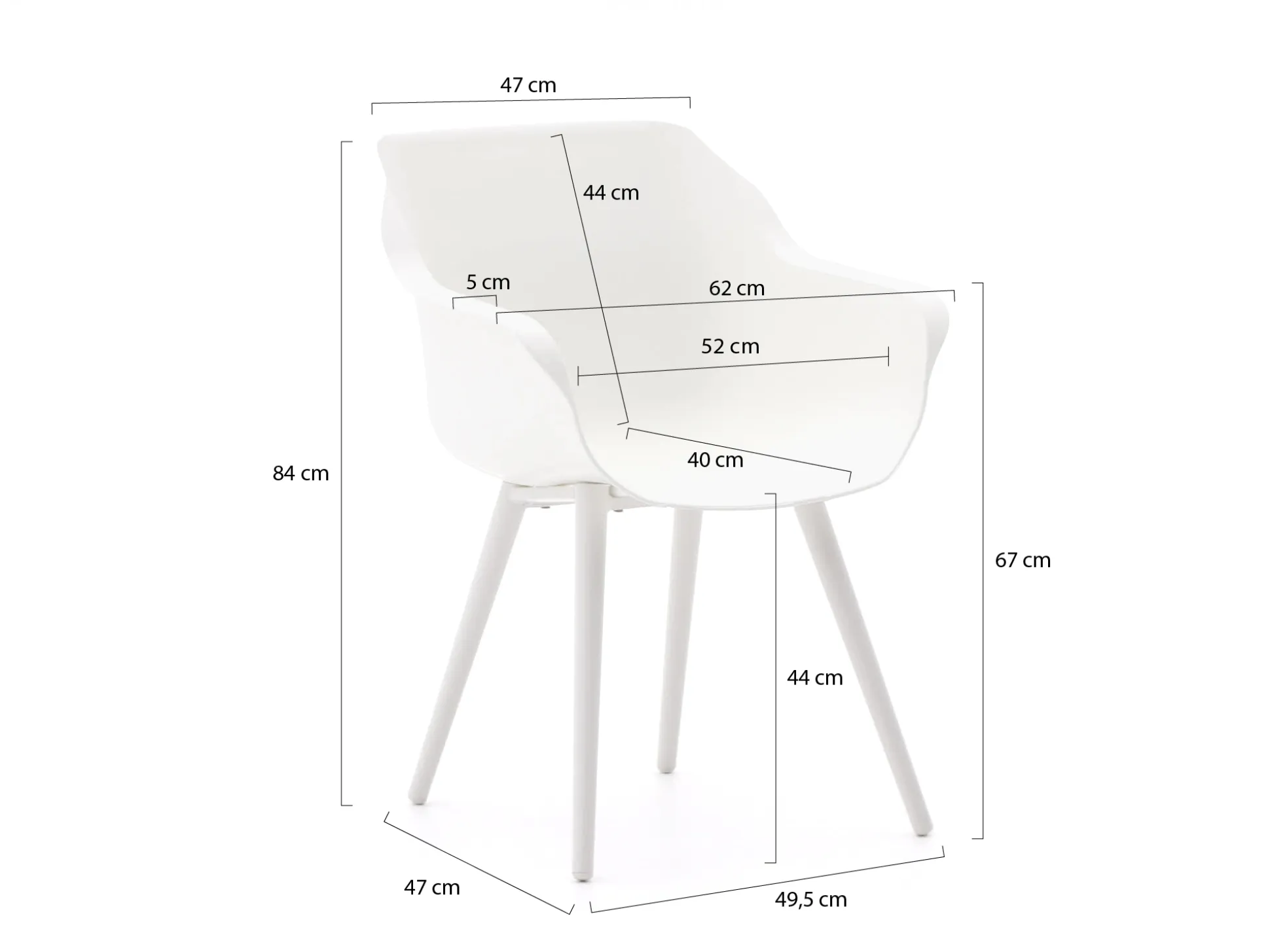 Hartman Sophie Studio/ROUGH-S 220cm dining tuinset 7-delig