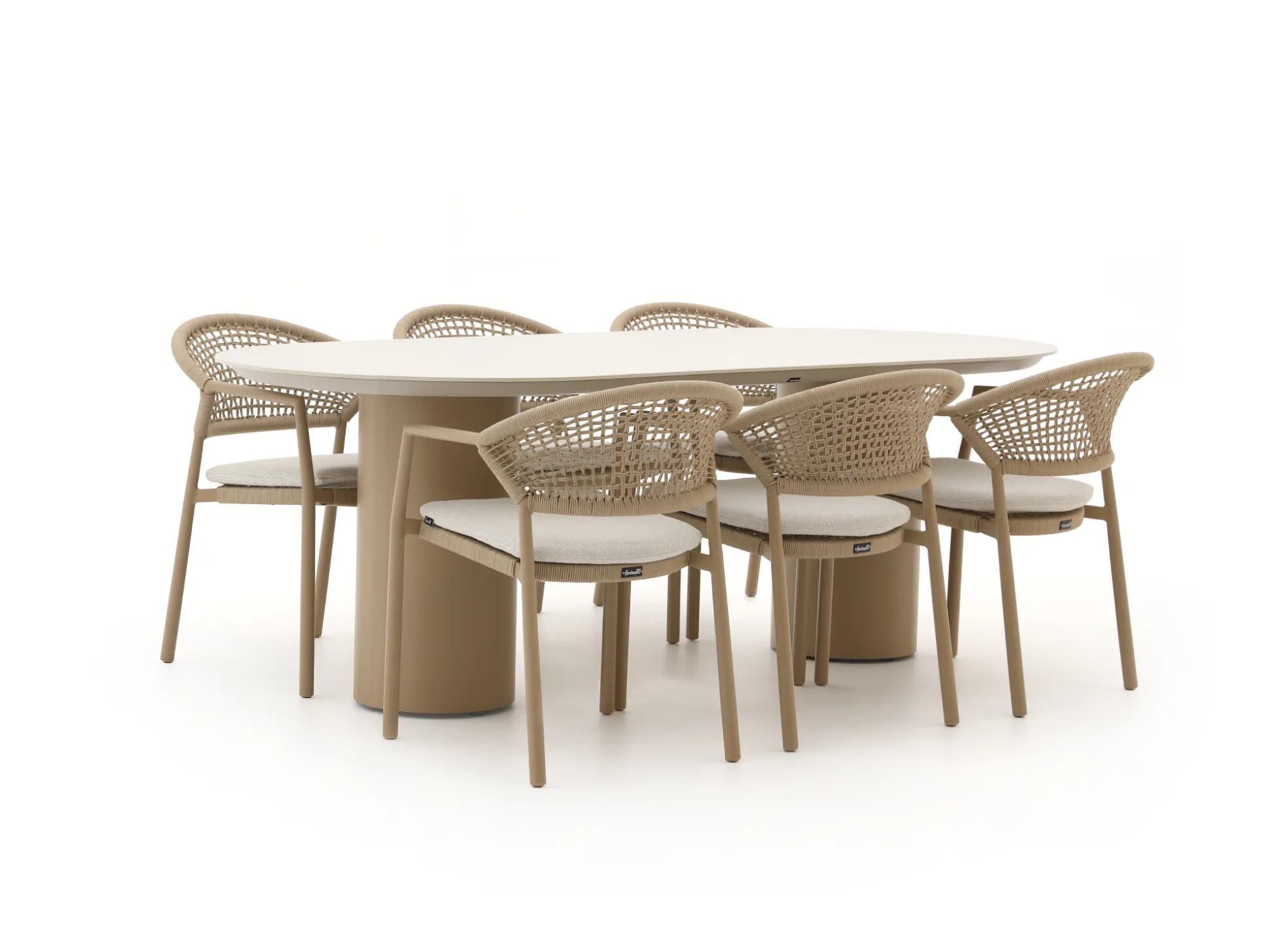 Hartman Taragona/Valencia 220cm dining tuinset 7-delig