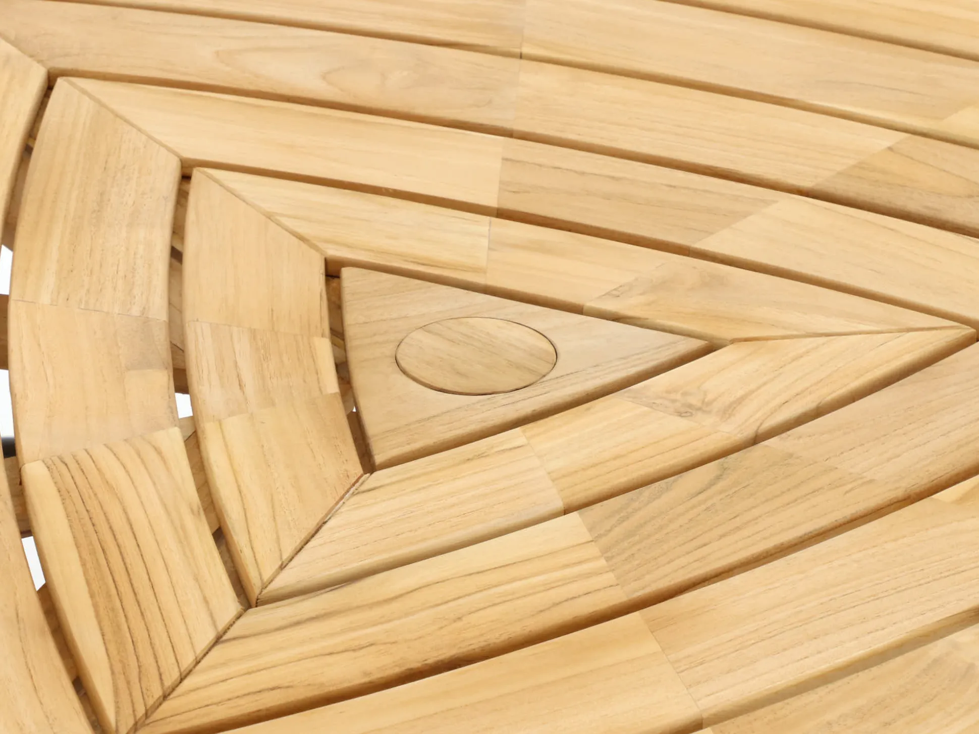 Hartman Triangular Classic dining tuintafel 170x170x170x74,5cm