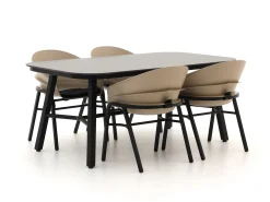 Hartman Tubb dining tuinset 185cm 5-delig verstelbaar