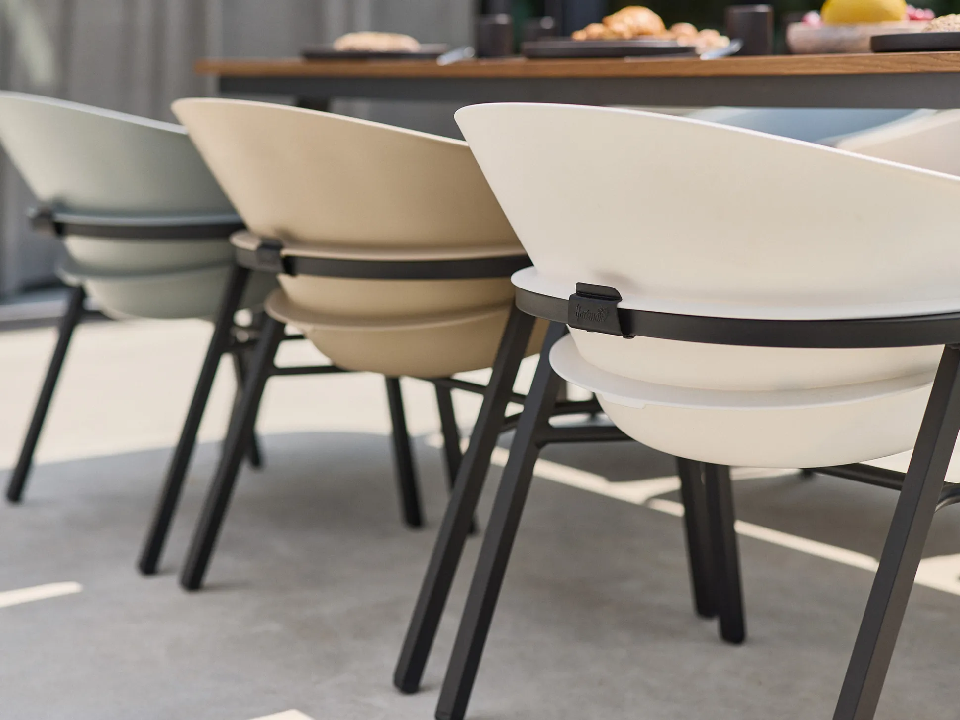 Hartman Tubb dining tuinset 185cm 5-delig verstelbaar