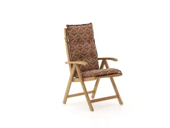 Hartman tuinkussen hoge rug 123x50cm