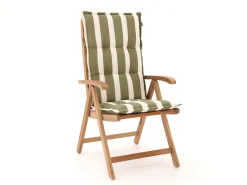 Hartman tuinkussen hoge rug 123x50cm