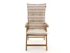 Hartman tuinkussen hoge rug 123x50cm