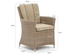 Intenso Adriano dining tuinstoel