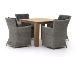 Intenso Adriano/ROUGH-X 100cm dining tuinset 5-delig