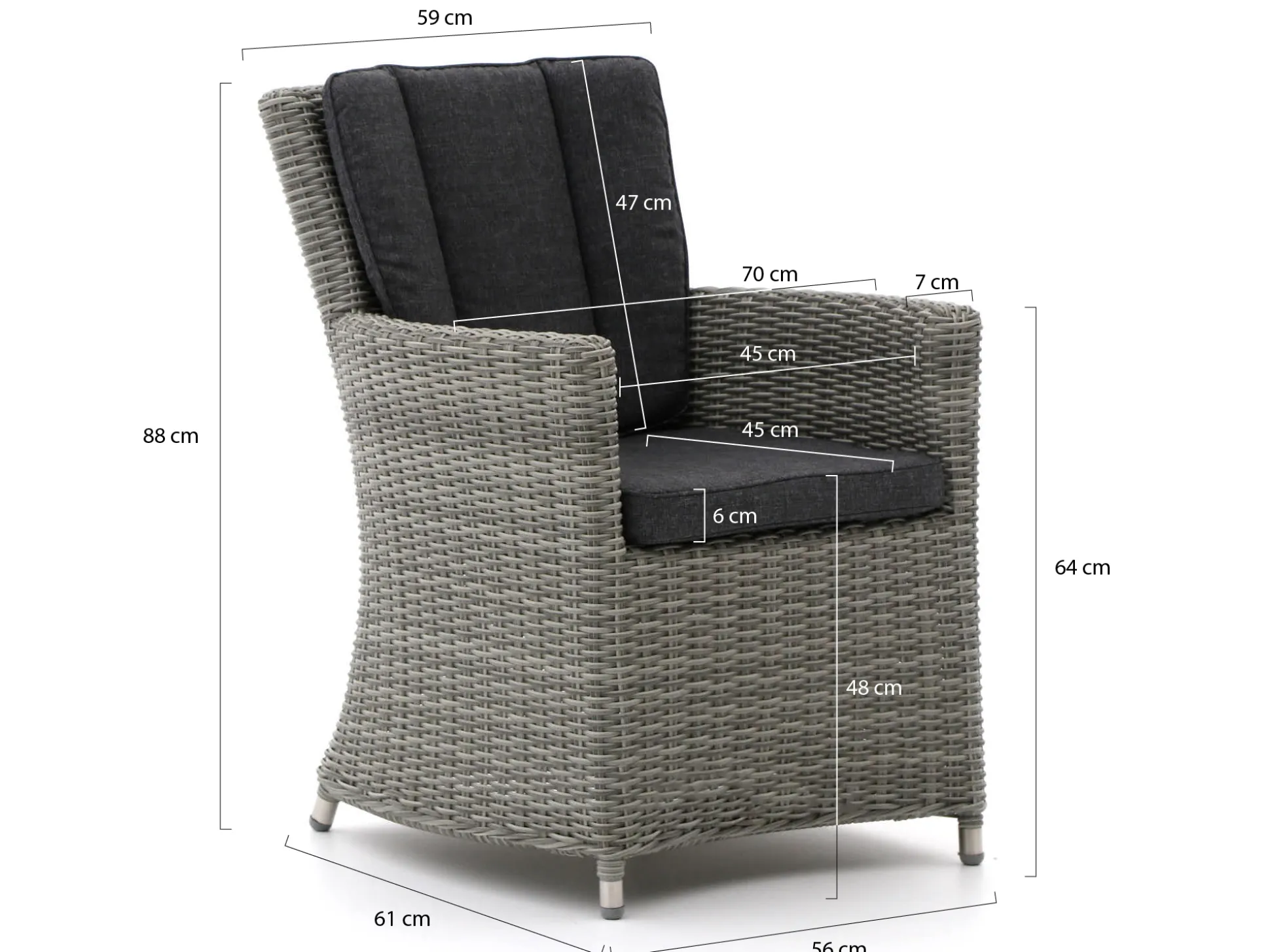 Intenso Adriano/ROUGH-X 400cm dining tuinset 11-delig