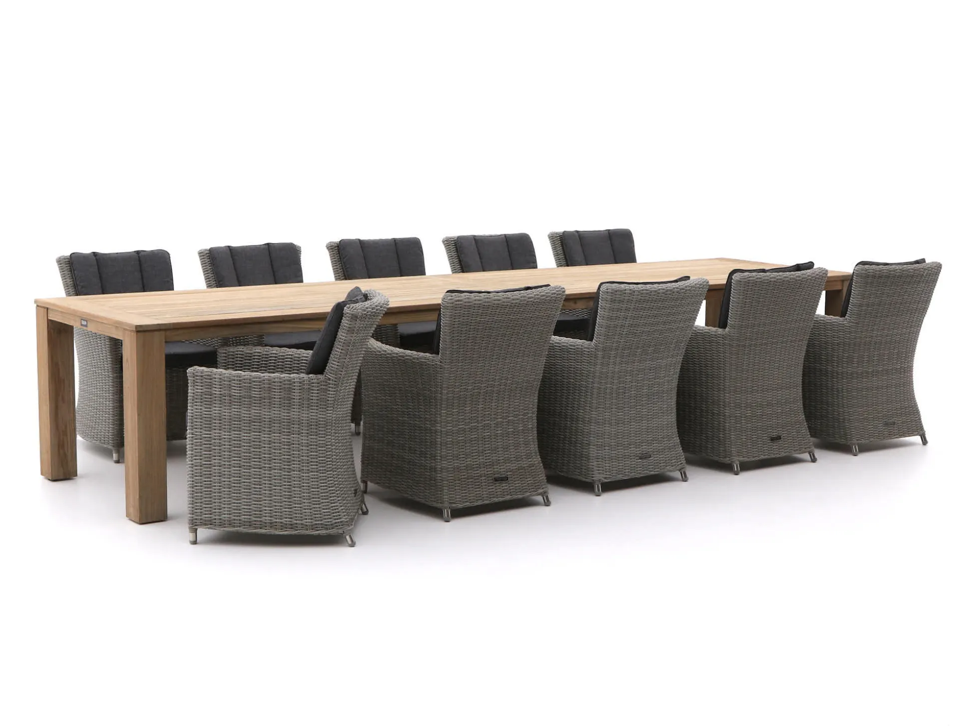 Intenso Adriano/ROUGH-X 400cm dining tuinset 11-delig