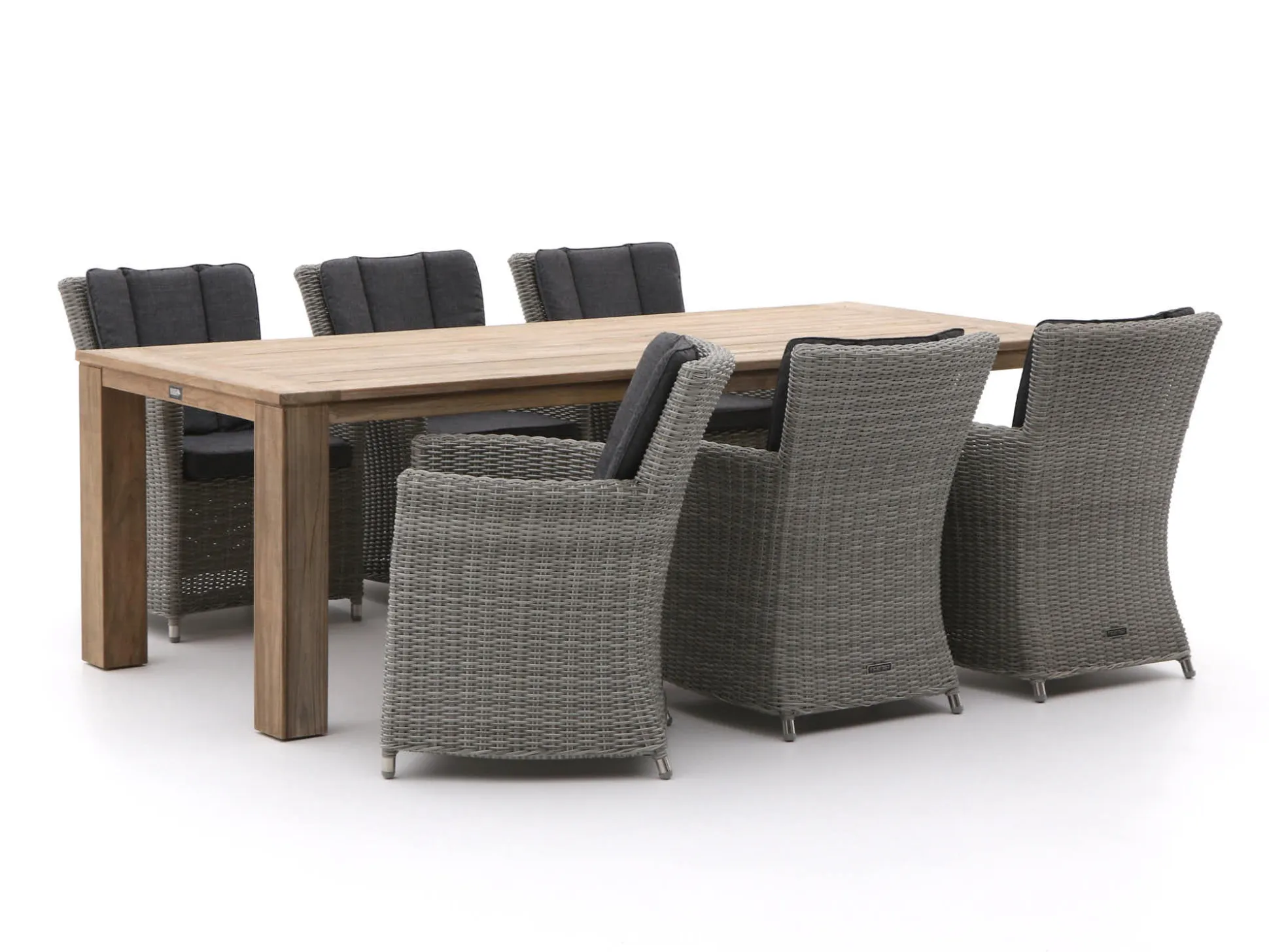Intenso Adriano/ROUGH-X 240cm dining tuinset 7-delig