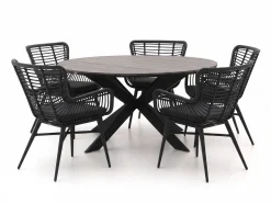 Intenso Asti/Fidenza ø149cm dining tuinset 6-delig