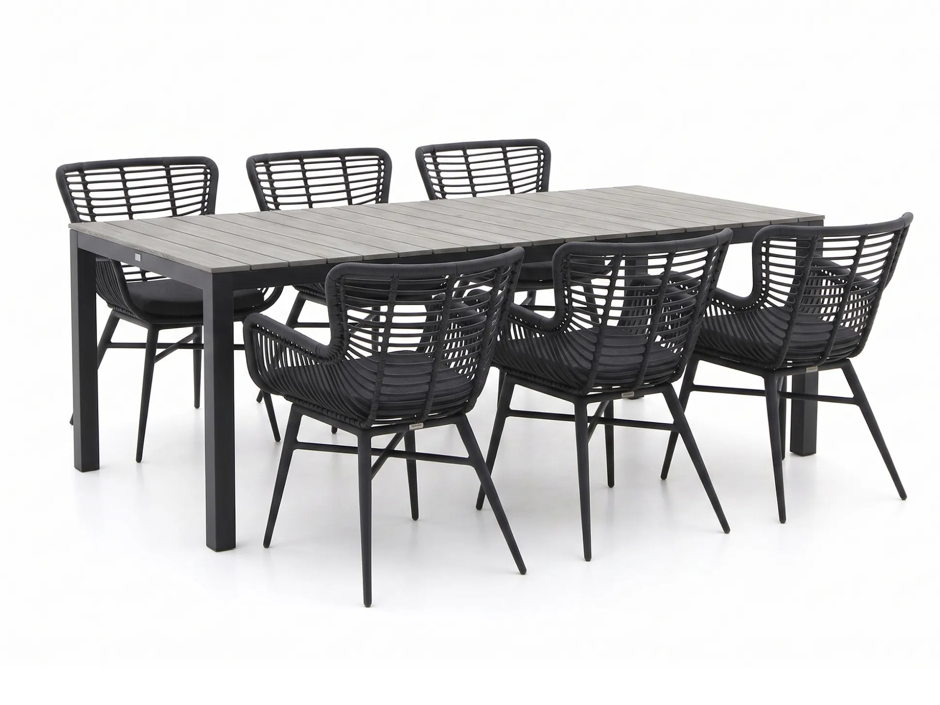 Intenso Asti/Fidenza 220cm dining tuinset 7-delig
