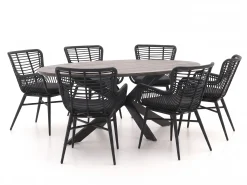 Intenso Asti/Fidenza ovaal 220cm dining tuinset 7-delig