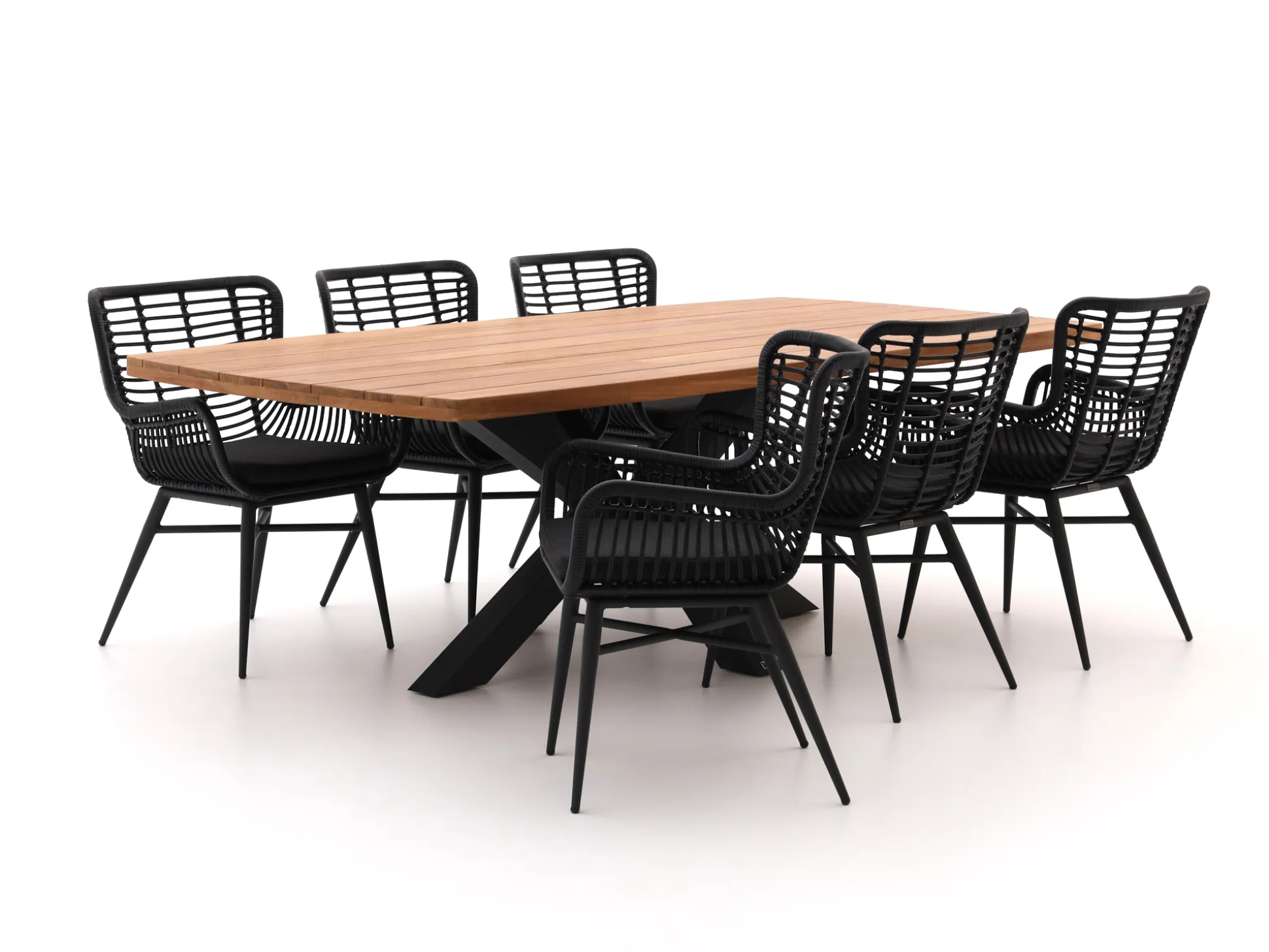 Intenso Asti/Induno Deens Ovaal 240cm dining tuinset 7-delig