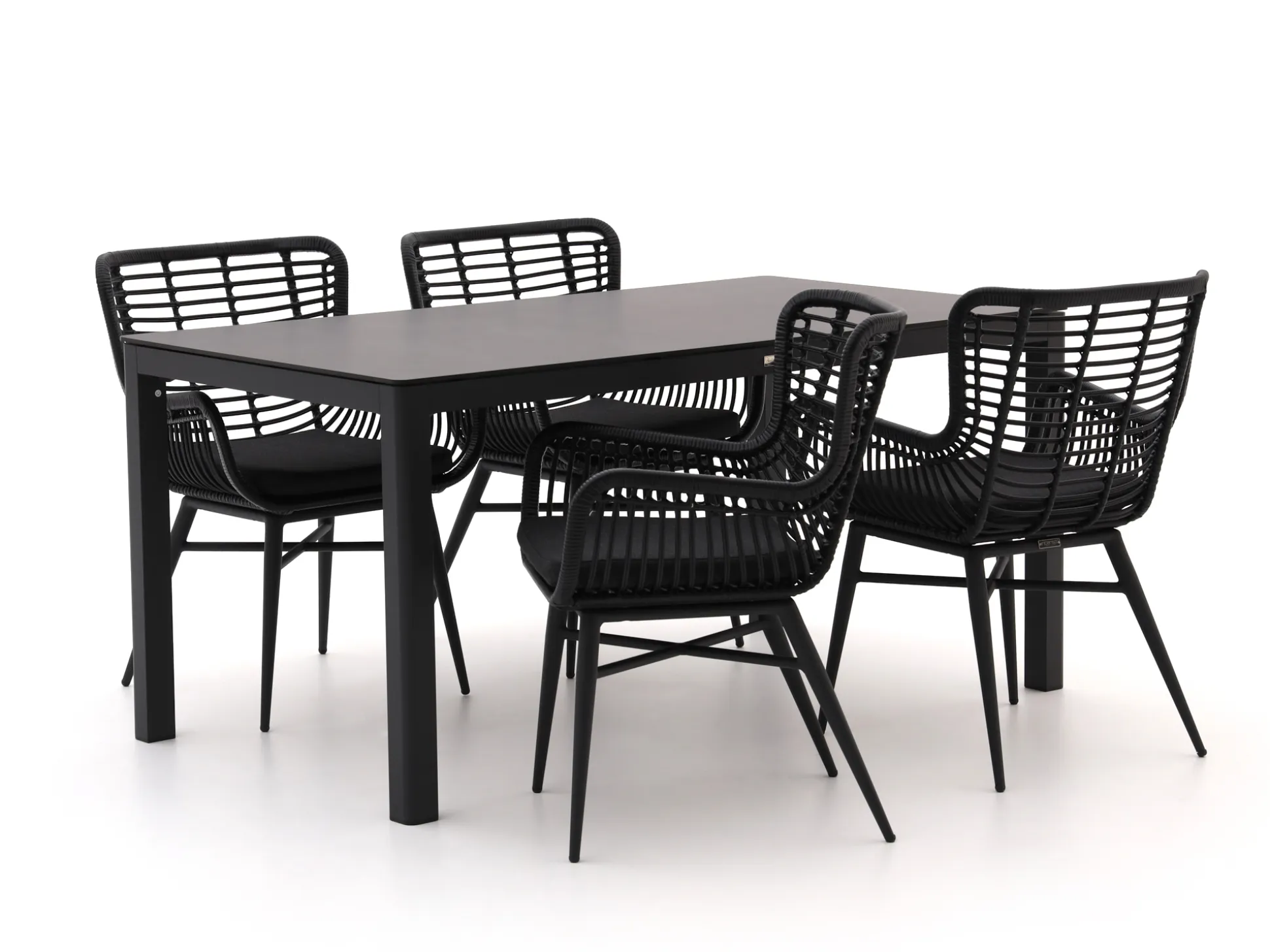Intenso Asti/La Fonte 160cm dining tuinset 5-delig