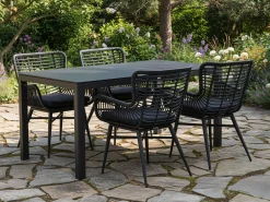 Intenso Asti/La Fonte 160cm dining tuinset 5-delig