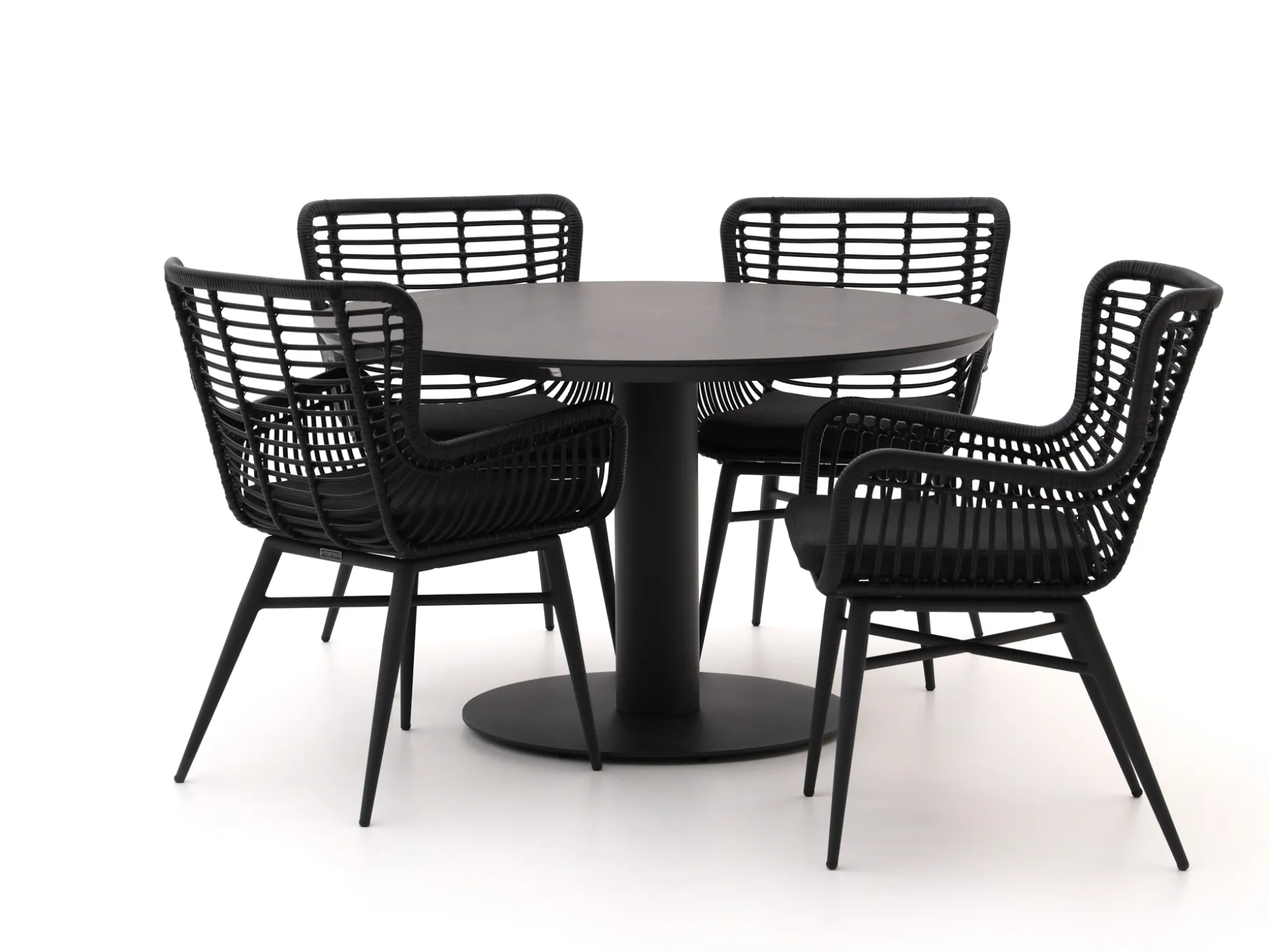Intenso Asti/La Fonte Ø120cm dining tuinset 5-delig