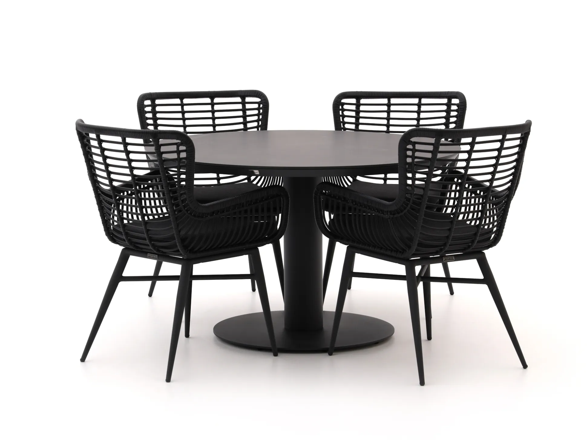Intenso Asti/La Fonte Ø120cm dining tuinset 5-delig