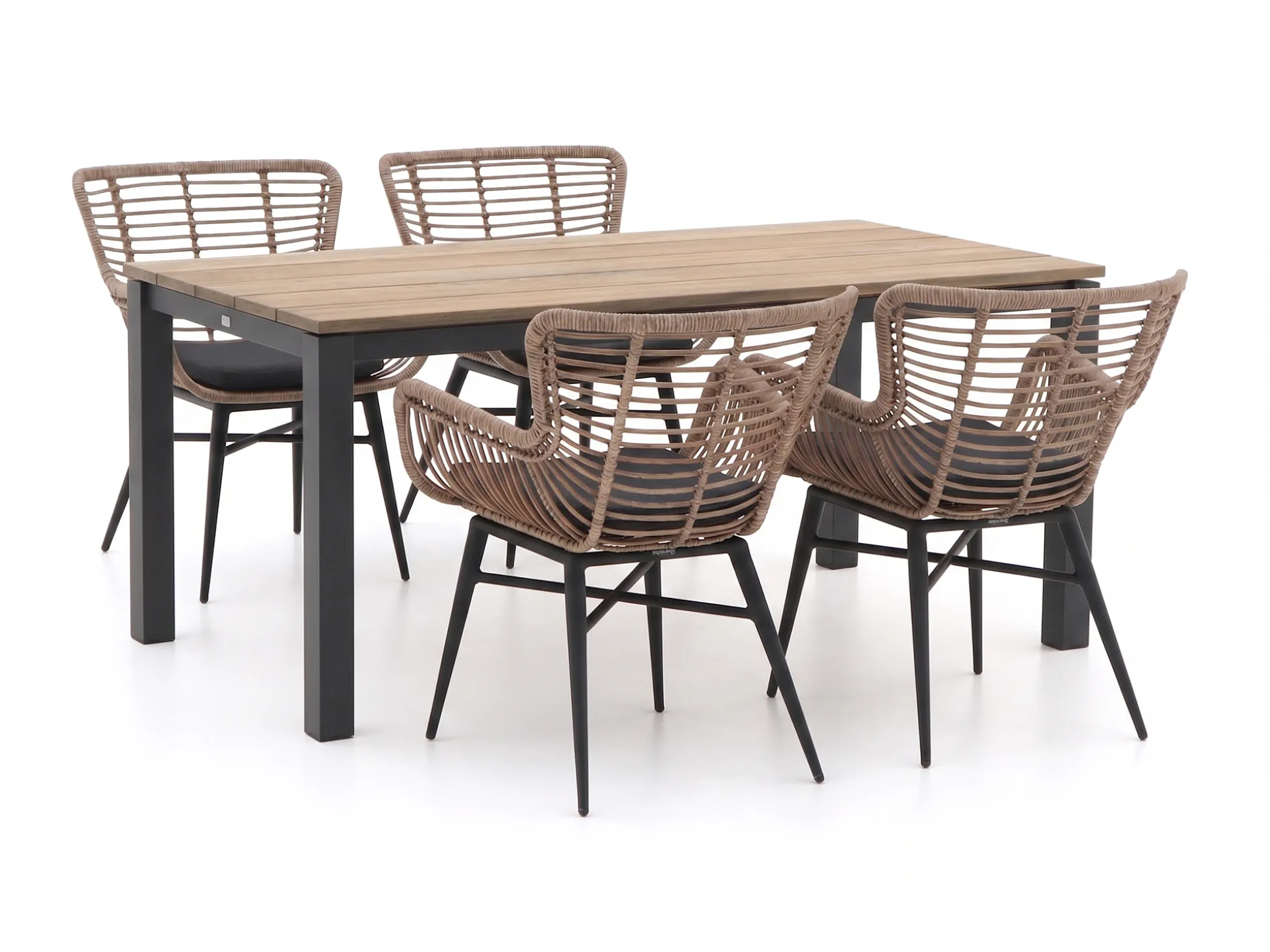 Intenso Asti/Lagundo 180cm dining tuinset 5-delig