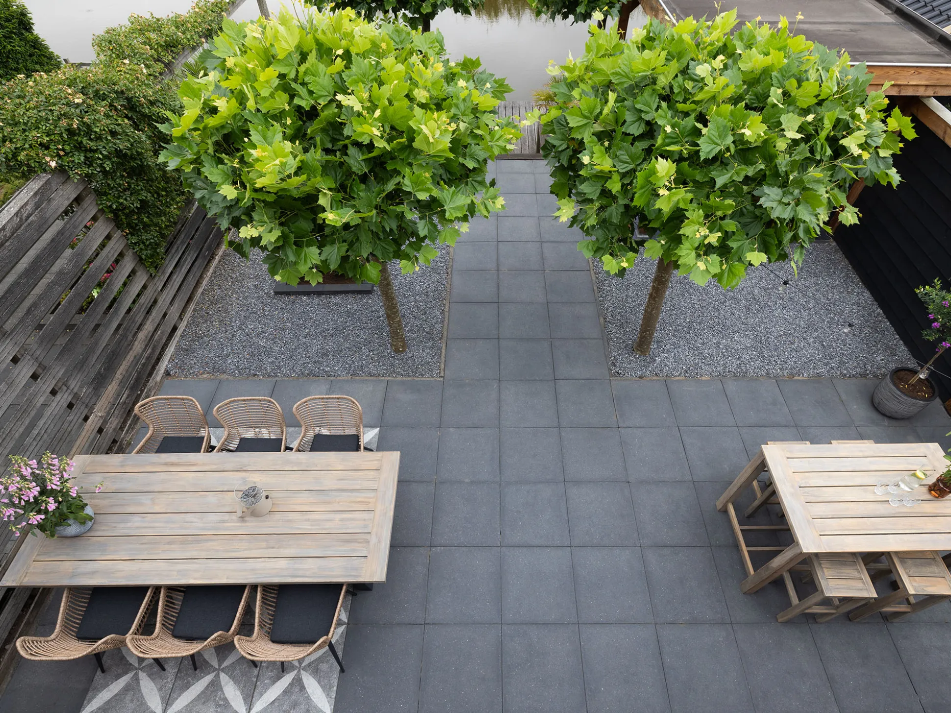 Intenso Asti/ROUGH-S 220cm dining tuinset 7-delig