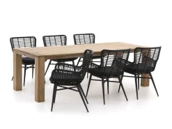 Intenso Asti/ROUGH-X 240cm dining tuinset 7-delig