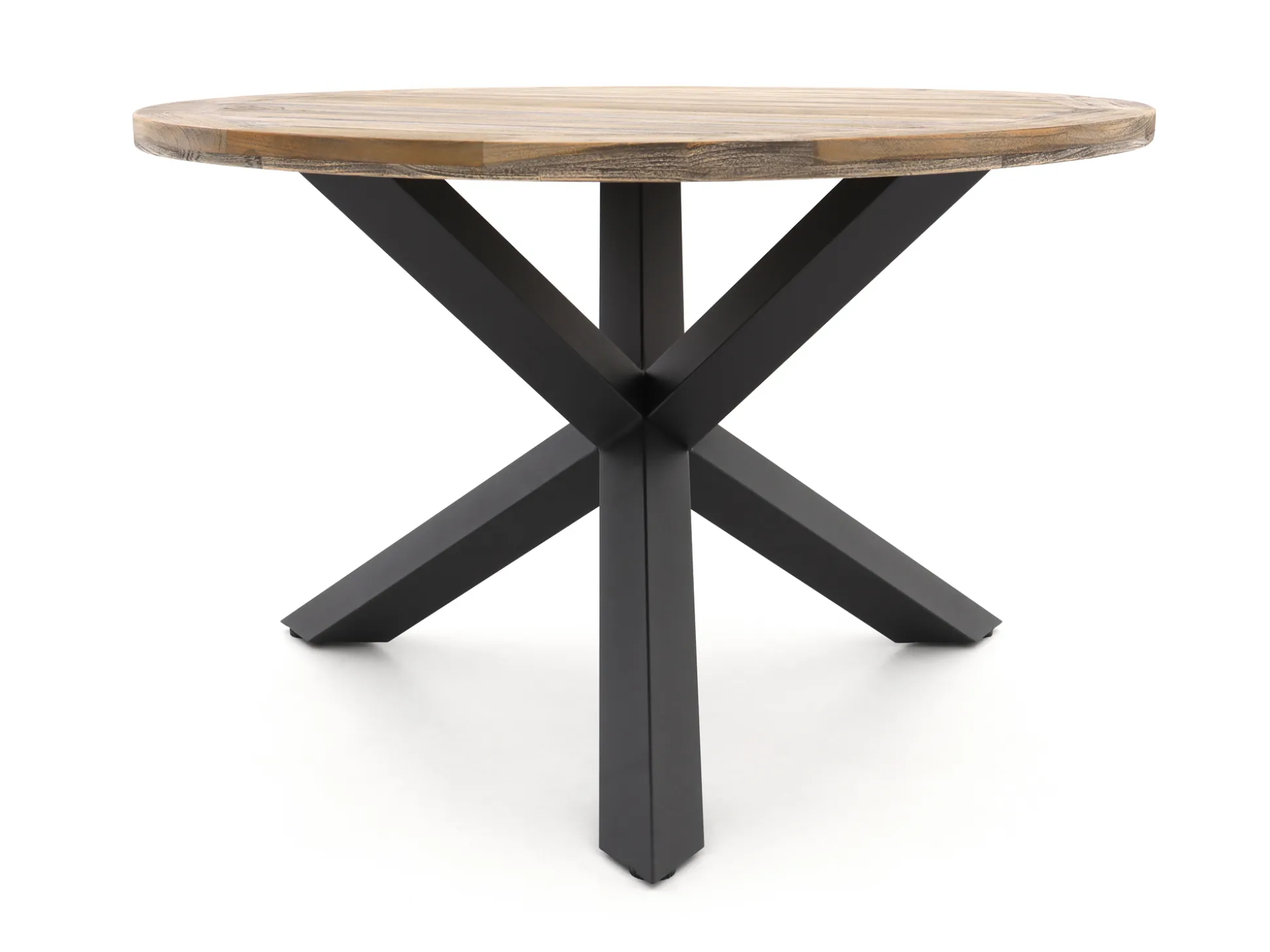 Intenso Asti/Rough-Y Ø120cm dining tuinset 5-delig