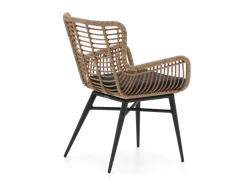 Intenso Asti/Rough-Y Ellips 280cm dining tuinset 9-delig