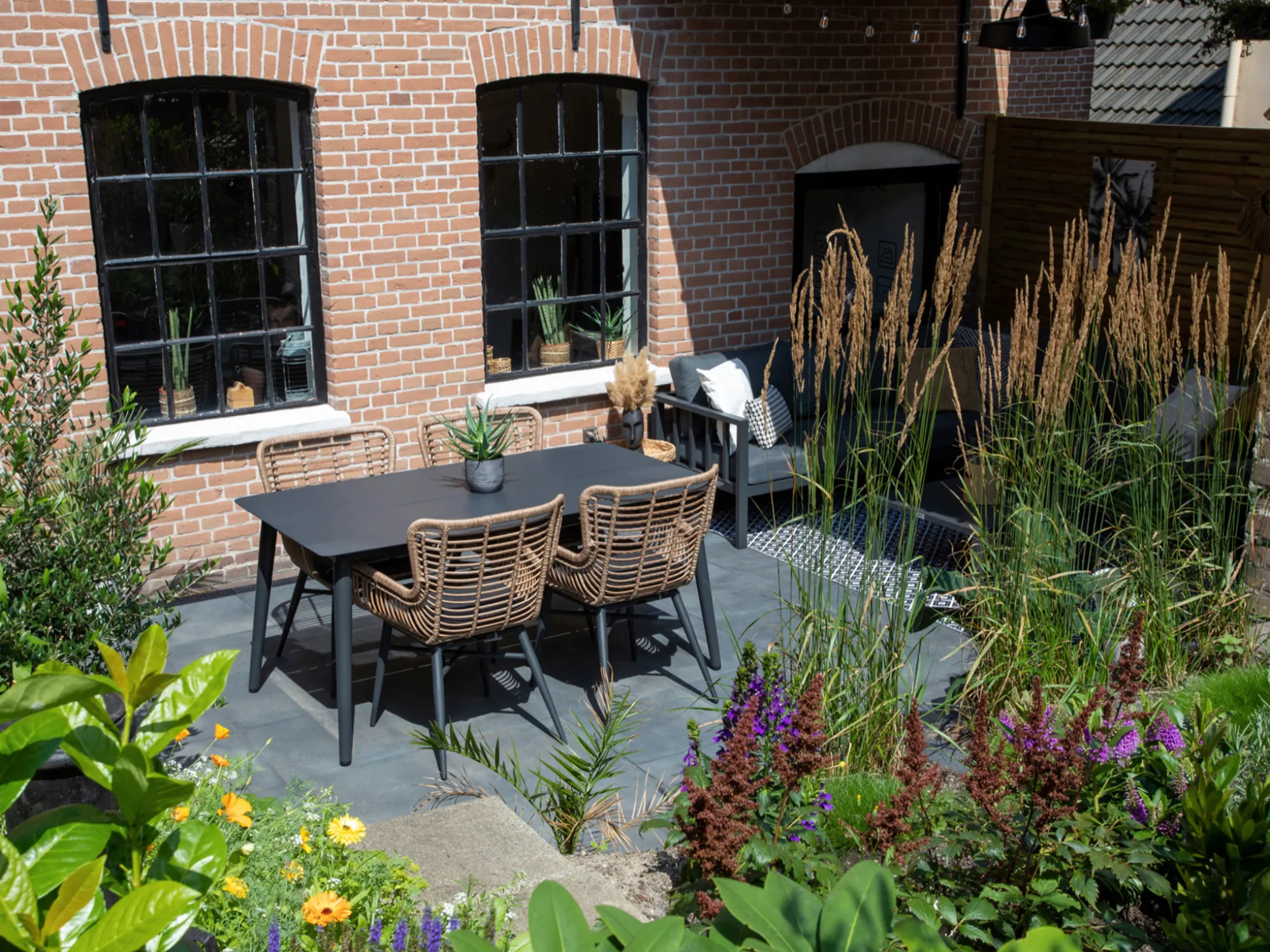 Intenso Asti/Sora 220cm dining tuinset 7-delig