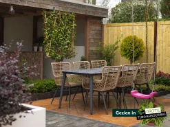 Intenso Asti/Sora 220cm dining tuinset 7-delig