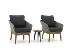 Intenso Borgetto/ROUGH-K ø40cm balkon loungeset 3-delig