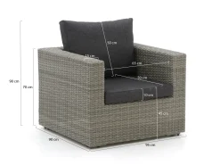 Intenso Carpino lounge tuinstoel