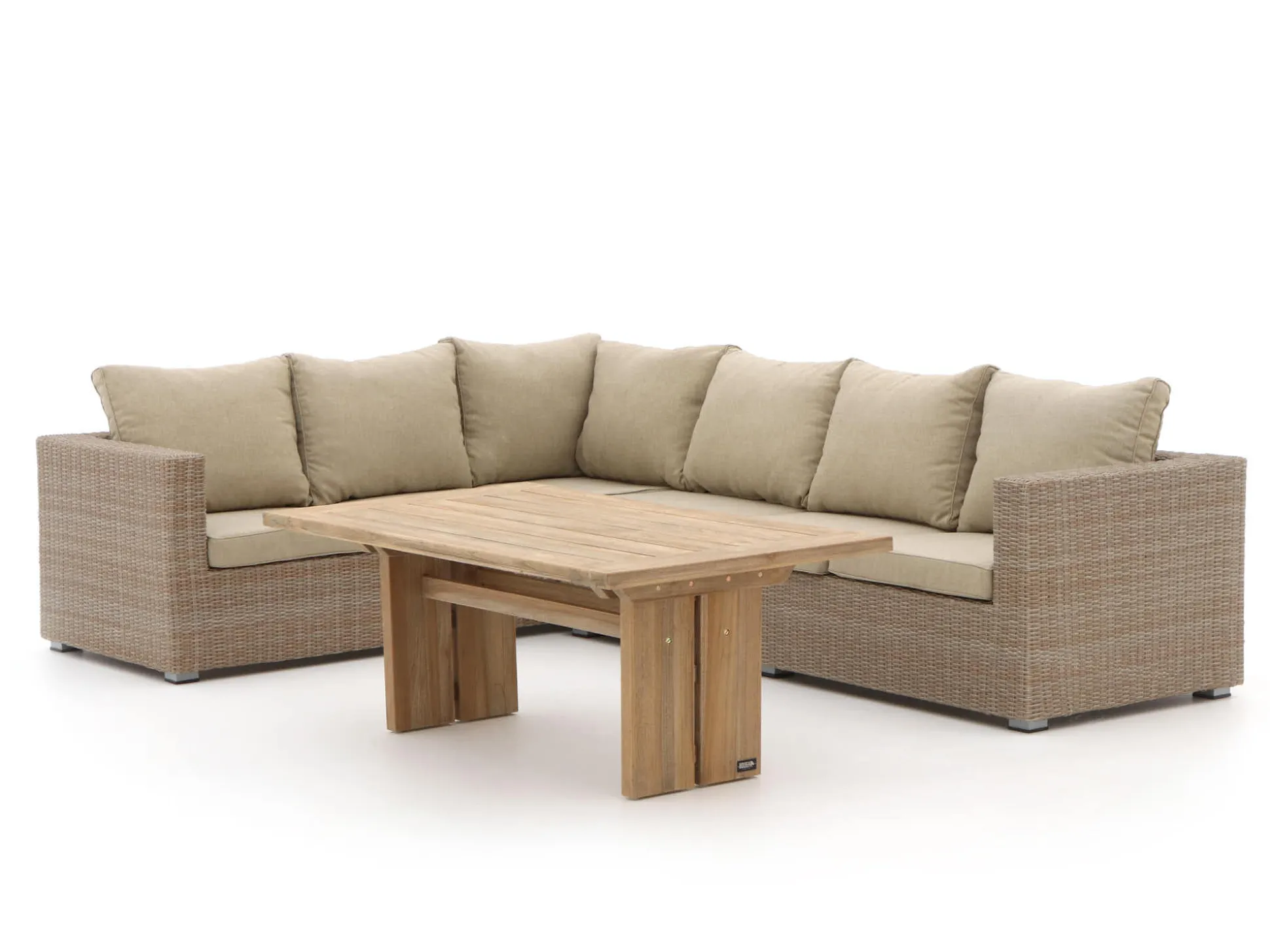 Intenso Carpino/ROUGH-L dining loungeset 3-delig links