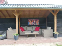 Intenso Carpino/ROUGH-L stoel-bank loungeset 4 delig
